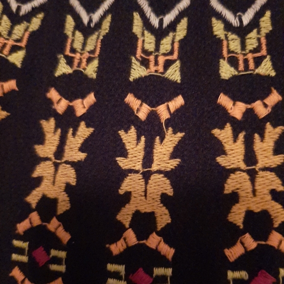 J.crew Navy  Top -Embroidery- - Picture 4 of 6